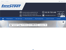 Tablet Screenshot of euroscoot76.com